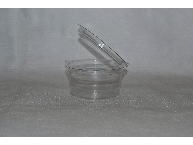 Соусник с крышкой 80 мл. (80 шт в упаковке) (960 шт. в коробке) 